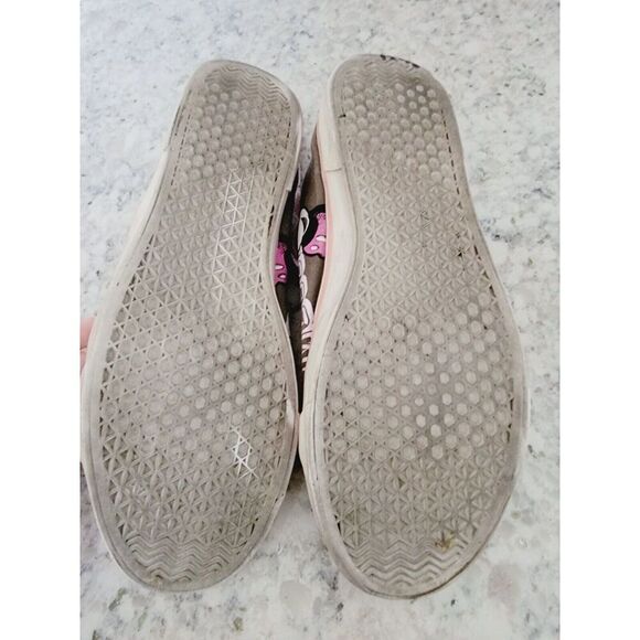 Disney Parks 9 Vintage Sneaker Women's Gray Pink‎ Flats Rhinestone 28 - Picture 9 of 9